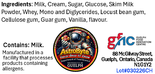 AstroByte - Freeze Dried Ice Cream Snacks 30g
