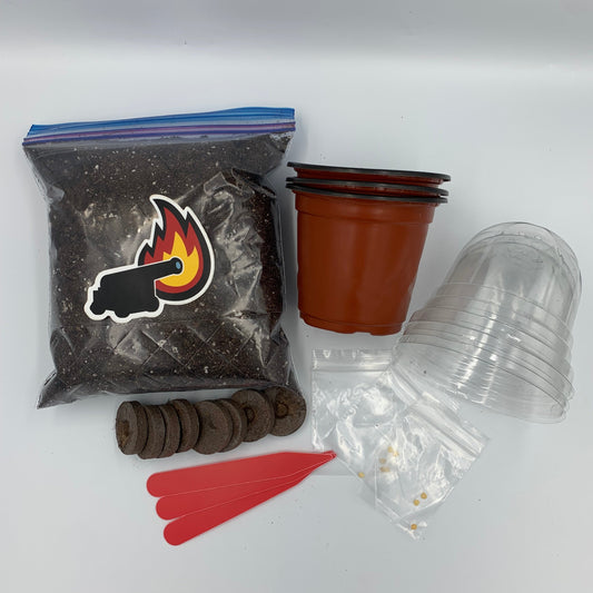Cannonfire Pepper Grow Kit - Seed to Sauce!